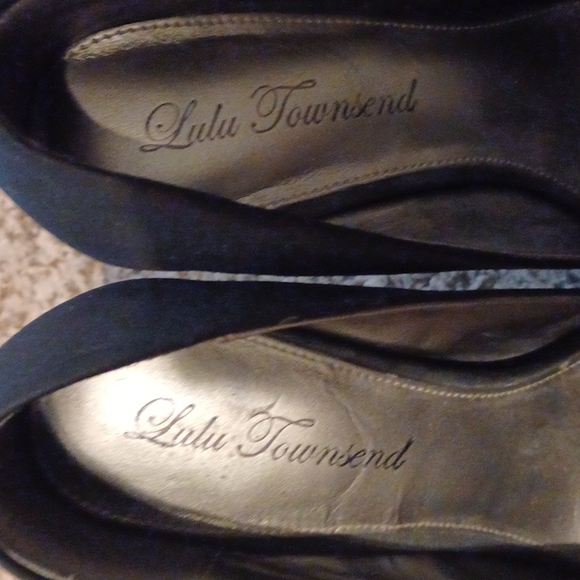 Women's Lulu Townsend Classic Black Heels, 6.5 - Picture 4 of 6